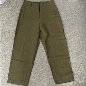Wilfred Green Ankle Cropped Pants